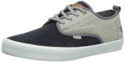 Gola Falcon Tweed Mix Fashion Sneaker für Herren, Hellgrauer Tweed/Marineblau, 41 EU von Gola