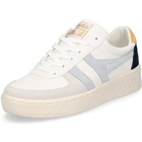 Gola Gola Damen Sneaker Grandslam Trident weiß hellblau Sneaker von Gola