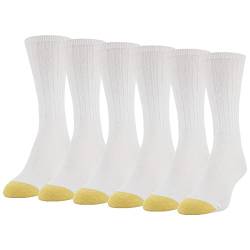 Gold Toe Damen Casual Socken, Weiß (6 Paar), 38 von Gold Toe