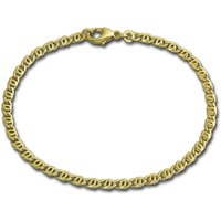 GoldDream Goldarmband GoldDream 8 Karat Armband 19cm Unisex (Armband, Armband), Echtgold Armband (Tigerauge) ca. 19cm, Echtgold, 333er Gelbgold von GoldDream
