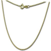 GoldDream Goldkette GoldDream Collier Halskette 333Gold (Collier), Damen Colliers Halskette 42cm, 333 Gelbgold - 8 Karat Echtgold, 333er von GoldDream