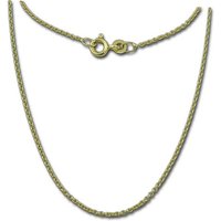 GoldDream Goldkette GoldDream Collier Halskette 8K Gold (Collier), Damen Colliers Halskette 34cm, 333 Gelbgold - 8 Karat Echtgold, 333er von GoldDream