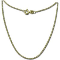 GoldDream Goldkette GoldDream Collier Halskette 8K Gold (Collier), Damen Colliers Halskette 40cm, 333 Gelbgold - 8 Karat Echtgold, 333er von GoldDream