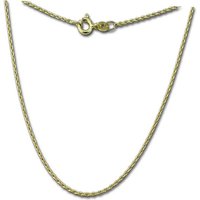 GoldDream Goldkette GoldDream Collier Halskette 8K Gold (Collier), Damen Colliers Halskette 55cm, 333 Gelbgold - 8 Karat Echtgold, 333er von GoldDream