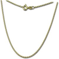 GoldDream Goldkette GoldDream Collier Halskette 8K Gold (Collier), Damen Colliers Halskette 60cm, 333 Gelbgold - 8 Karat Echtgold, 333er von GoldDream