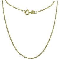 GoldDream Goldkette GoldDream Damen Colliers Halskette 34cm (Collier), Damen Colliers Halskette 34cm, 333 Gelbgold - 8 Karat, Farbe: goldfarb von GoldDream