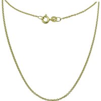 GoldDream Goldkette GoldDream Damen Colliers Halskette 40cm (Collier), Damen Colliers Halskette 40cm, 333 Gelbgold - 8 Karat, Farbe: goldfarb von GoldDream