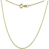 GoldDream Goldkette GoldDream Damen Colliers Halskette 42cm (Collier), Damen Colliers Halskette 42cm, 333 Gelbgold - 8 Karat, Farbe: goldfarb von GoldDream