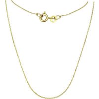 GoldDream Goldkette GoldDream Damen Colliers Halskette 45cm (Collier), Damen Colliers Halskette 45cm, 333 Gelbgold - 8 Karat, Farbe: goldfarb von GoldDream