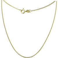 GoldDream Goldkette GoldDream Damen Colliers Halskette 50cm (Collier), Damen Colliers Halskette 50cm, 333 Gelbgold - 8 Karat, Farbe: goldfarb von GoldDream