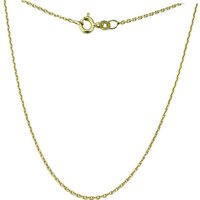 GoldDream Goldkette GoldDream Damen Colliers Halskette 55cm (Collier), Damen Colliers Halskette 55cm, 333 Gelbgold - 8 Karat, Farbe: goldfarb von GoldDream