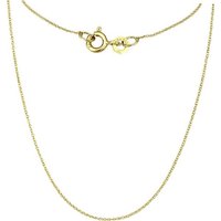 GoldDream Goldkette GoldDream Damen Colliers Halskette 55cm (Collier), Damen Colliers Halskette 55cm, 333 Gelbgold - 8 Karat, Farbe: goldfarb von GoldDream