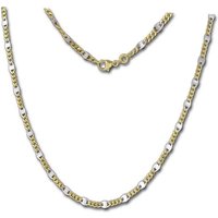 GoldDream Goldkette GoldDream Halskette 333 Gelbgold 45cm (Halskette), Damen Halsketten ca. 45cm, 333 Gelbgold - 8 Karat, 333 Weißgold - 8 Ka von GoldDream