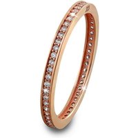 GoldDream Goldring GDR504EX GoldDream Ring Kreis Gr.54-60 Gold 8K (Fingerring), Damen Ring aus 333 Rosegold - 8 Karat, Farbe: rose, weiß von GoldDream