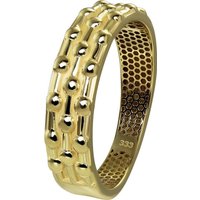 GoldDream Goldring GoldDream Gold Ring Dots Gr.56 (Fingerring), Damen Ring Dots, 56 (17,8), 333 Gelbgold - 8 Karat, gold von GoldDream