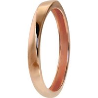 GoldDream Goldring GoldDream Gold Ring Gr.56 Twist (Fingerring), Damen Ring Twist aus 333 Rosegold - 8 Karat, Farbe: rose, weiß von GoldDream