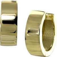 GoldDream Paar Creolen GoldDream Creole Glanz 13mm Ohrring 333er (Creolen), Damen Creolen Glanz aus 333 Gelbgold - 8 Karat, Farbe: gold von GoldDream