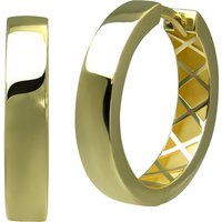 GoldDream Paar Creolen GoldDream Creole Simple 19mm Ohrring (Creolen), Damen Creolen Simple aus 333 Gelbgold - 8 Karat, Farbe: gold von GoldDream