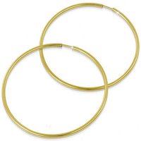 GoldDream Paar Creolen GoldDream Gold Ohrring Creolen 55mm (Creolen), Damen Creolen 333 Gelbgold - 8 Karat, Farbe: gold von GoldDream