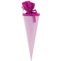 Goldbuch Schultüte Goldbuch Geschenktüte Karo beere - 35cm von Goldbuch