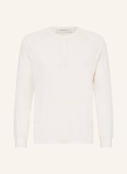 Golden Goose Henley-Shirt Journey Aus Leinen weiss von Golden Goose