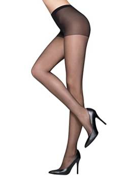 Golden Lady Damen Ciao Strumpfhosen, 20 DE, Schwarz, 42 (5er Pack) von Golden Lady