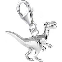 Goldene Hufeisen Charm-Einhänger Dinosaurier Karabiner Charm Anhänger für Bettelarmband 925 Silber (inkl. Etui), für Gliederarmband oder Halskette von Goldene Hufeisen