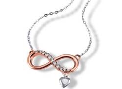 Collier GOLDMAID Halsketten Gr. Silber 925 (Sterlingsilber), rosegold (bicolor) Damen Colliers Halsschmuck von Goldmaid