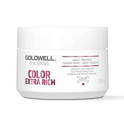 Goldwell Dualsenses Color Extra Rich 60 Sek Pflegekur für kräftiges bis widerspenstiges Haar, 200 ml von Goldwell