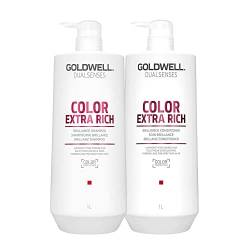 Goldwell Dualsenses Color Extra Rich Brilliance Shampoo 1000ml Conditioner 1000ml von Goldwell