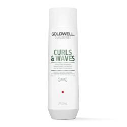 Goldwell Dualsenses Curls & Waves Feuchtigkeits Shampoo für lockiges und gewelltes Haar, 250 ml, frisch von Goldwell