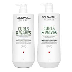 Goldwell Dualsenses Curls & Waves Hydrating Shampoo 1000ml Conditioner 1000ml von Goldwell