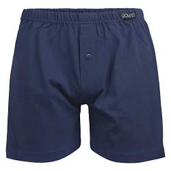 Gomati Herren Jersey Boxershorts (1 Stück) Stretch Unterhose aus Baumwolle - Navy 4XL/10 von Gomati