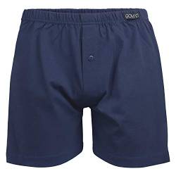 Gomati Herren Jersey Boxershorts (1 Stück) Stretch Unterhose aus Baumwolle - Navy XL/7 von Gomati
