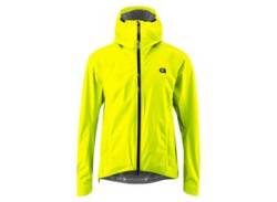 Fahrradjacke GONSO "Save Plus" Gr. S, gelb (neongelb) Herren Jacken Regenjacke wind- und wasserdicht, Radjacke mit Kapuze von Gonso