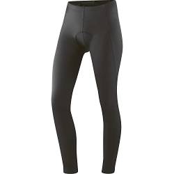 Gonso W Chessla Schwarz - Elastische gepolsterte Damen Radsport Tights, Größe 38 - Farbe Black von Gonso