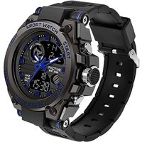 Gontence Digitaluhr Herren Uhren Sport Militär Große Armbanduhr Outdoor Digitaluhren, mit Armband von Gontence