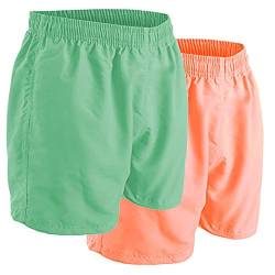 Good Deal Market Stylische Knaben Jungen Badeshorts mit Mesh Einsatz inneliegendem Zugband 2 Farben wählbar Gr. 116-164 Bermudashorts Strandshorts Shorts Badehose Martano (116, je Farbe 1x) von Good Deal Market