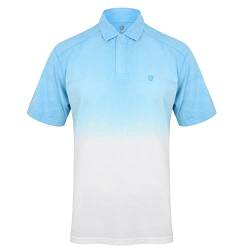 Hochwertiges Polo-Shirt Marke Island Gr. 56, 1643 - Sky Green für Golf oder Freizeit; sportlicher Look atmungsaktives Funktionsmaterial von Good Deal Market