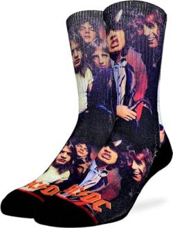 Good Luck Sock AC/DC Band Herren Socken, Erwachsene, AC/DC, Highway to Hell, Einheitsgröße von Good Luck Sock