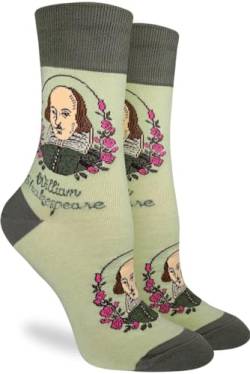 Good Luck Sock Damen Bücher & Literatur Socken Erwachsene, Shakespeare, Einheitsgröße von Good Luck Sock