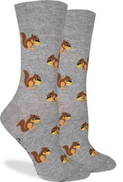 Good Luck Sock Damen Socken Tiere Erwachsene, Tiere – Eichhörnchen, von Good Luck Sock