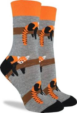 Good Luck Sock Damen Socken Tiere Erwachsene, Tiere – Roter Panda, von Good Luck Sock