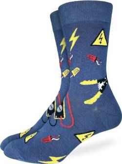 Good Luck Sock Herren Bigfoot & Yeti Socken Erwachsene, Elektriker, X-Large von Good Luck Sock