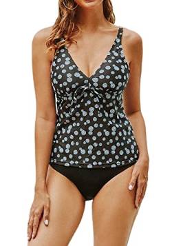 Good Times Tankini Zweiteiliges Set Badeanzug Bikini Push Up Bademode Strandkleidung Swimsuit von Good Times