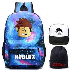 Roblox Rucksack Kinder Schultaschen für Schüler Schulranzen Geeignet für Jungen und Mädchen von GoodLuck97