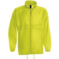 Goodman Design Regenjacke Windbreaker Damen und Herren Im Kragen integrierte Kapuze, Wasserabweisend von Goodman Design