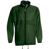 Goodman Design Regenjacke Windbreaker Damen und Herren Im Kragen integrierte Kapuze, Wasserabweisend von Goodman Design