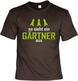 T-Shirt für Gärtner Hobbygärtner So sieht ein Gärtner aus Fun Artikel Gärtner Gärtnerin Laiberl Hobby Gärtner von Goodman Design