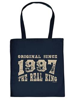 zum 25. Geburtstag Tasche Einkaufstasche Original Since 1997 The Real King Geschenk zum 25. Geburtstag 25 Jahre Geburtstagsgeschenk 25jähriger von Goodman Design